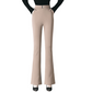 Women's High-Waist Flared Trousers