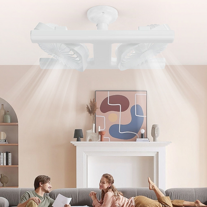 Moderni 2-in-1-LED-kattotuuletinvalaisin