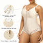 Naisten vatsaa muotoileva vetoketjullinen muotoileva bodysuit