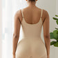 Naisten vatsaa muotoileva vetoketjullinen muotoileva bodysuit