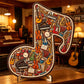 Puinen nuottipuzzle