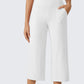 👖 50 %:N PIKATARJOUS! ✨ Naisten cropped-housut – kätevät sivutaskut, hengittävät, tyylikäs ja minimalistinen leikkaus, 6 väriä, koot S–2XL