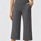 👖 50 %:N PIKATARJOUS! ✨ Naisten cropped-housut – kätevät sivutaskut, hengittävät, tyylikäs ja minimalistinen leikkaus, 6 väriä, koot S–2XL
