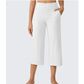 👖 50 %:N PIKATARJOUS! ✨ Naisten cropped-housut – kätevät sivutaskut, hengittävät, tyylikäs ja minimalistinen leikkaus, 6 väriä, koot S–2XL