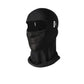 UV Cycling Mask with Eyeglass Holes
