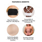 Naisten langaton irrotettava olkaimellinen rintaliivi