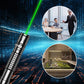 Värikuvioinen lasertaskulamppu