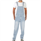 Säädettävällä hihnalla varustettu monitaskuinen denim-haalaripuku